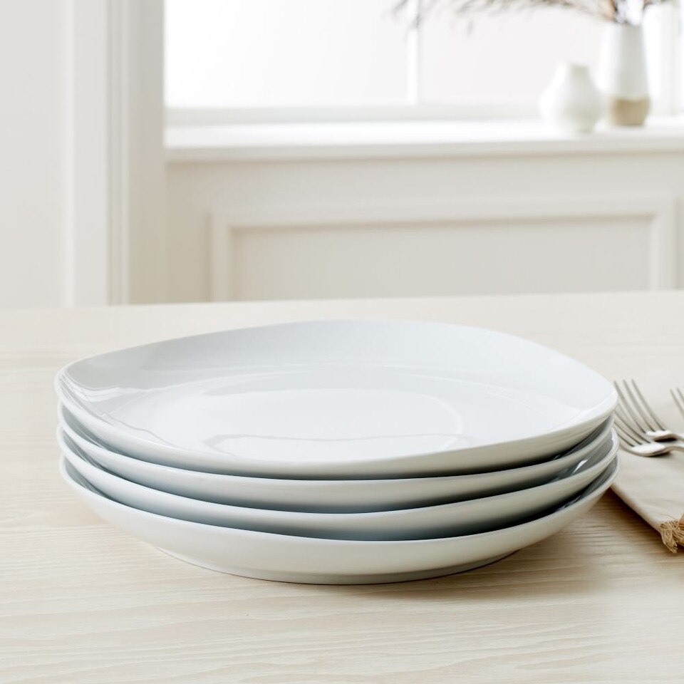 Organic Porcelain Dinner Plates West Elm UK